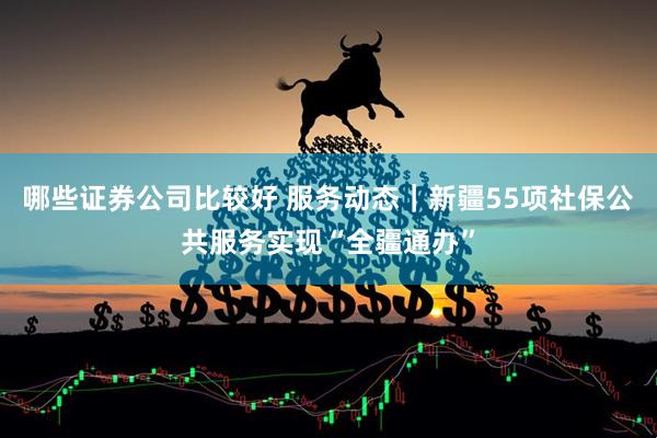 哪些证券公司比较好 服务动态｜新疆55项社保公共服务实现“全疆通办”
